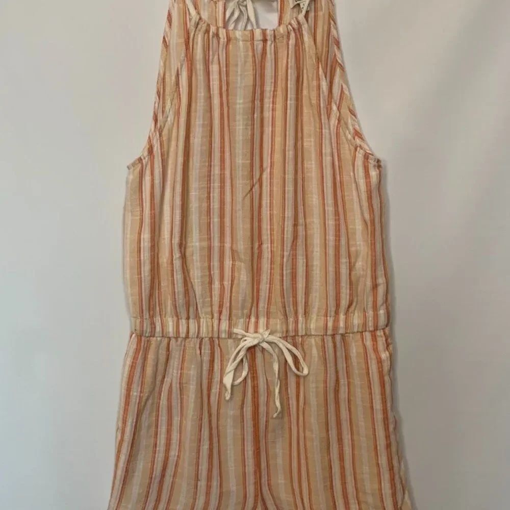 True Craft Striped Romper